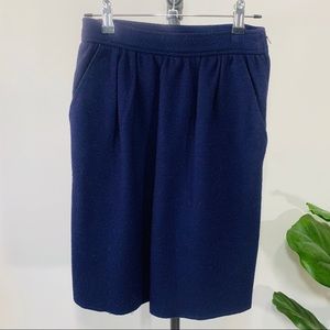 PRADA | Vintage Purple Wool Made in Italy Skirt